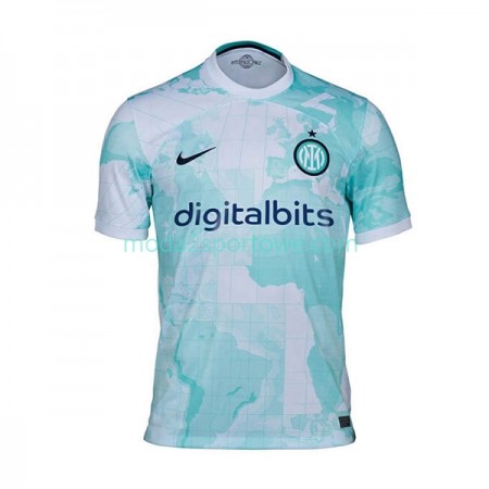 Koszulka Inter Mediolan Wyjazdowe Stroje Piłkarskie 2022/23 Krótki Rękaw